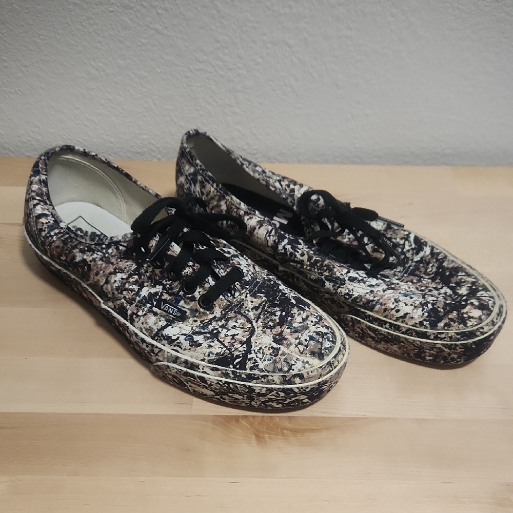 Vans Women's Multicolor Splatter Lace-Up Sneakers